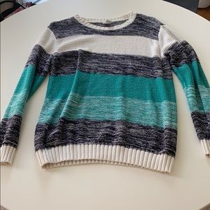 Forever 21 oversized striped sweater